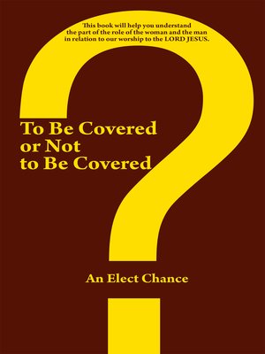 cover image of To Be Covered or Not to Be Covered